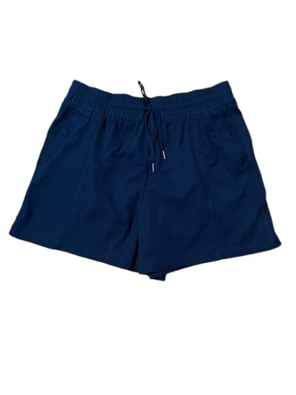 BCBG Navy Elastic Waist Shorts Size XL